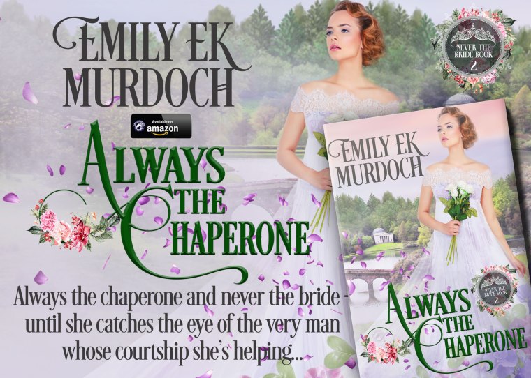 Emily E K Murdoch's next book 'Always the Bridesmaid' is out now. A woman in a white dress carrying flowers is looking into the distance as though waiting for someone